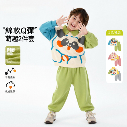春季兒童polo套裝