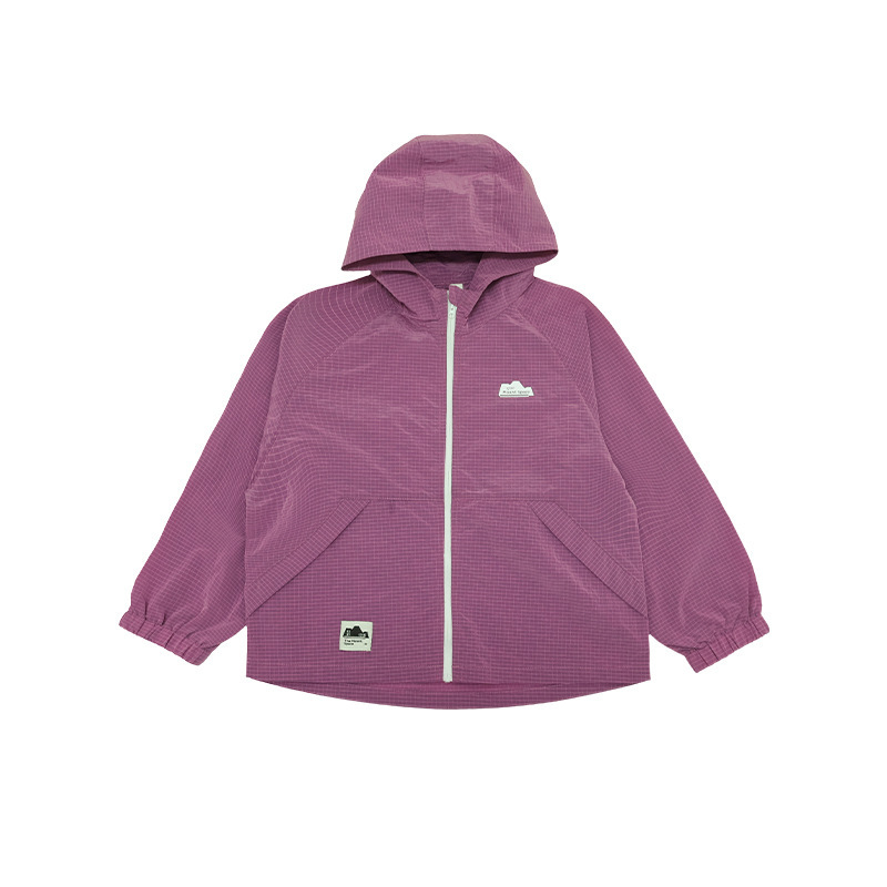 兒童春季戶外防風速乾軟殼衝鋒衣外套