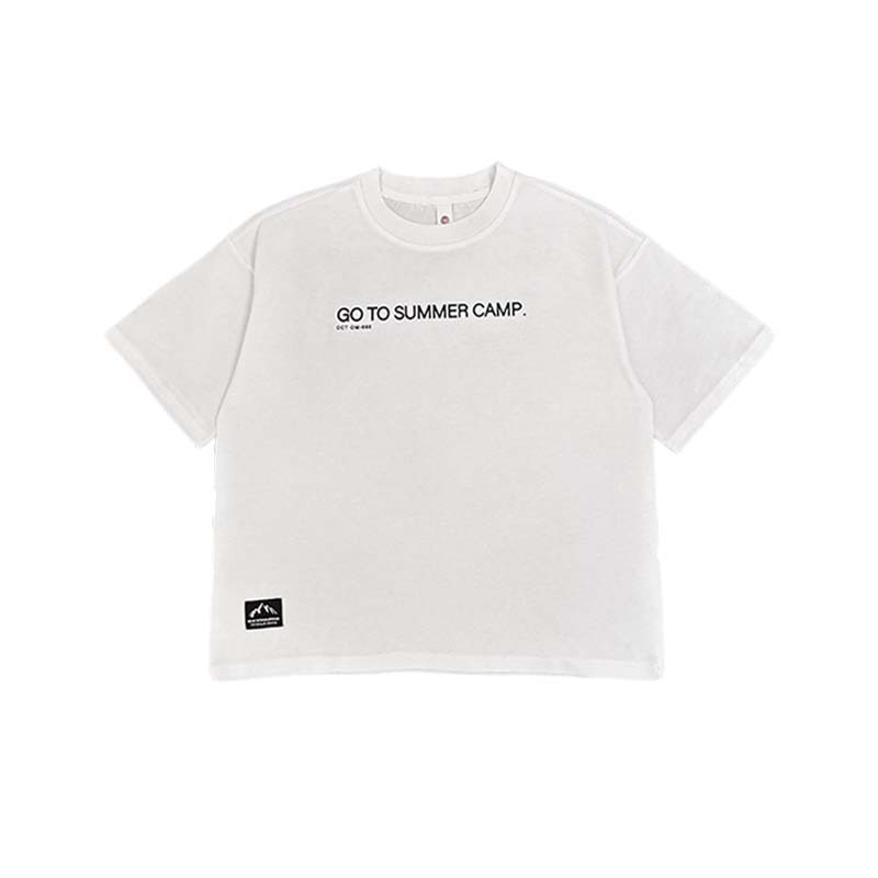 兒童休閒圓領透氣短袖t恤親子裝