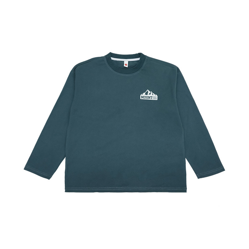 男童春季休閑圓領長袖T恤