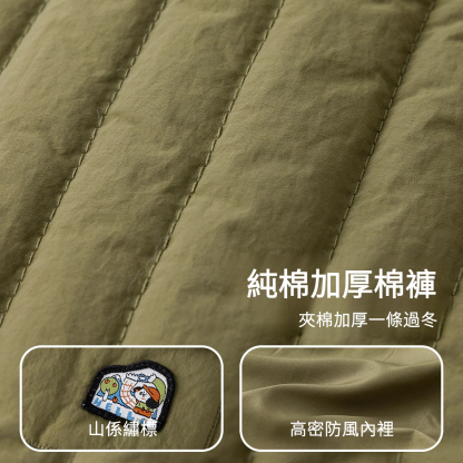 兒童冬季工裝褲