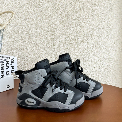 韓版兒童高幫運動鞋