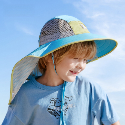 兒童防曬紫外線遮陽帽