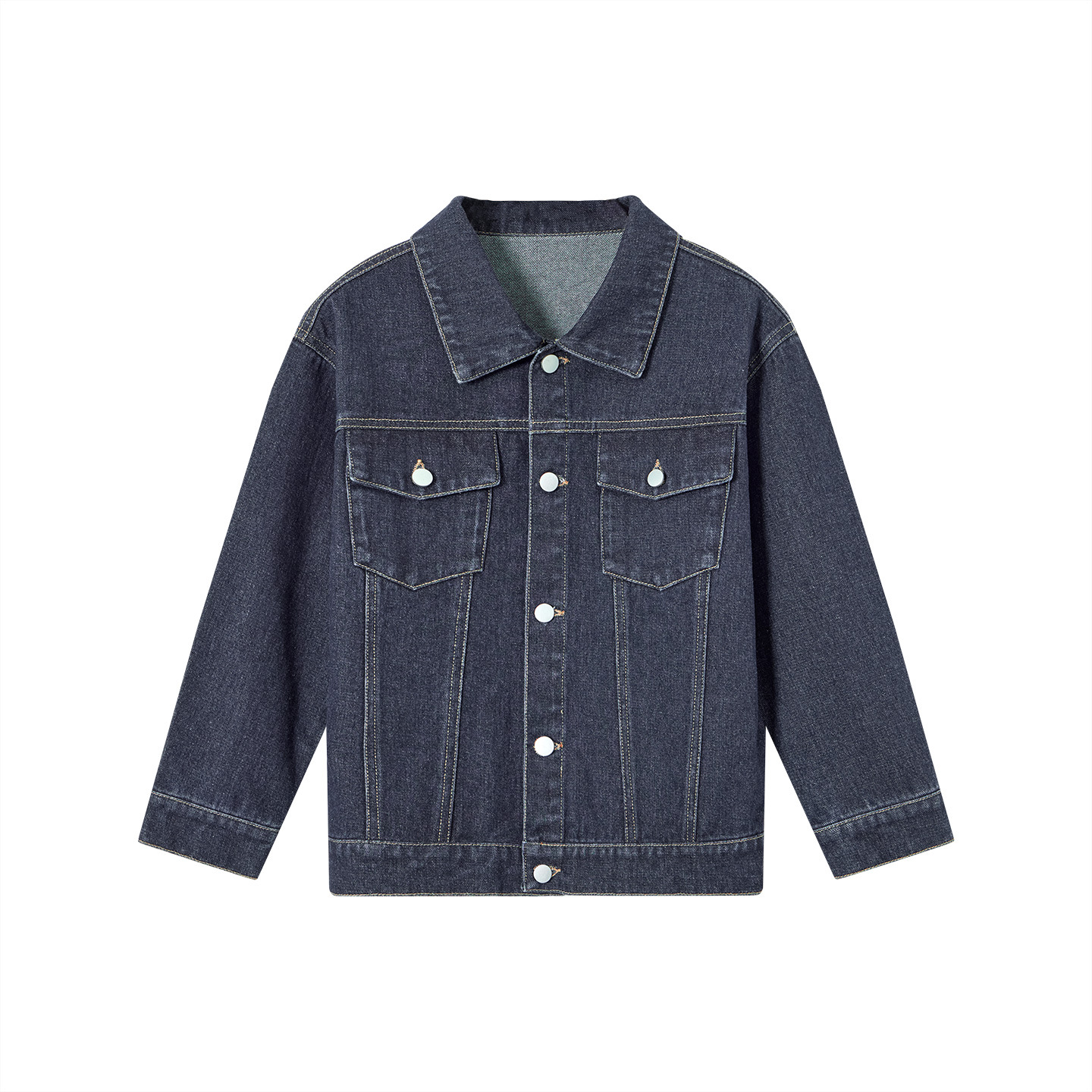 男童春秋牛仔水洗百搭夾克