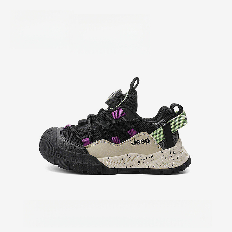 兒童秋季軟底防滑網面運動鞋