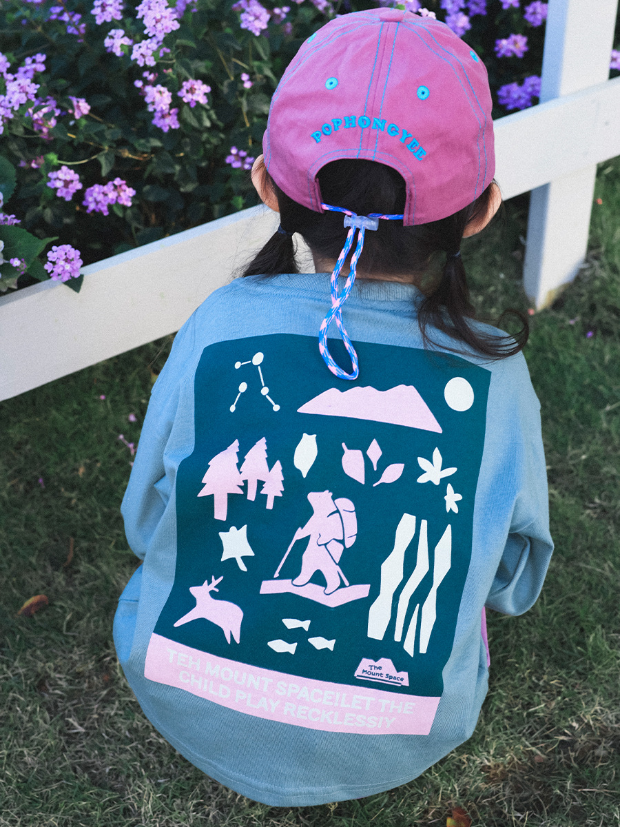 女童春季純棉圓領長袖柔軟打底衫T恤