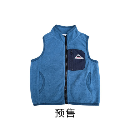 兒童搖粒絨馬甲