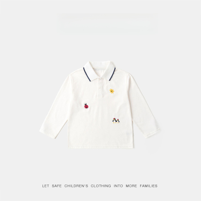 春季男童純棉POLO衫【7A抑菌】