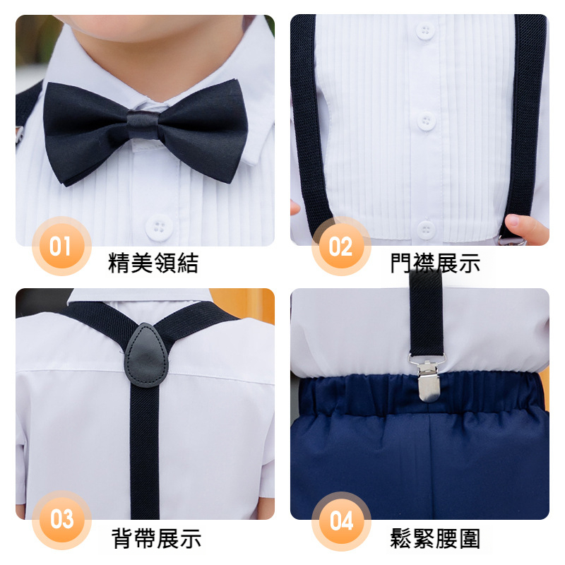 兒童背帶褲夏季新款禮服