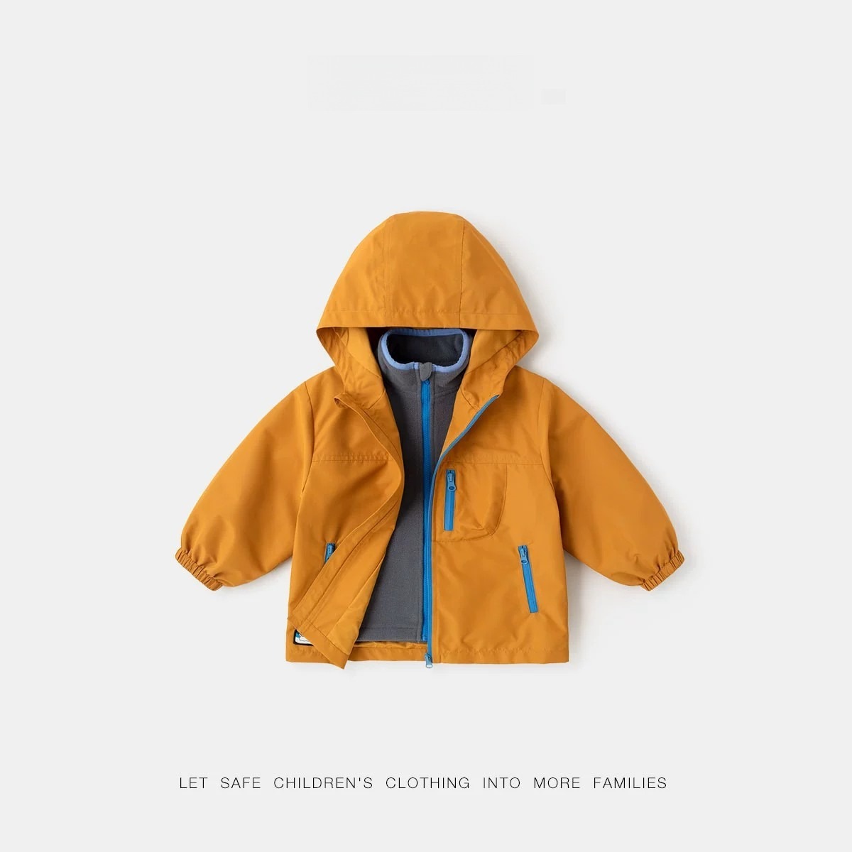 杜邦三防兒童春秋冬三穿外套