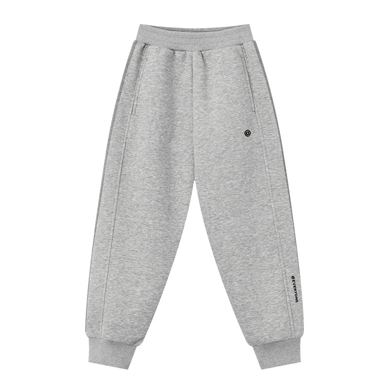 男童休閑衛褲校園跑步褲