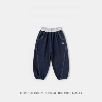 兒童春季時尚休閒牛仔褲