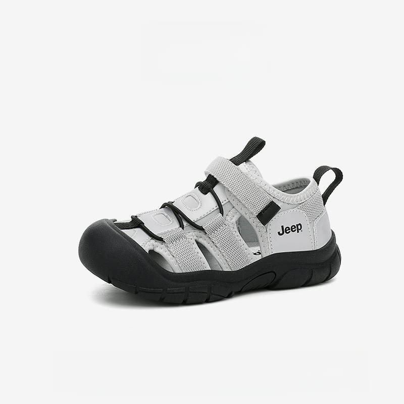 兒童夏季戶外防滑透氣包頭沙灘涼鞋