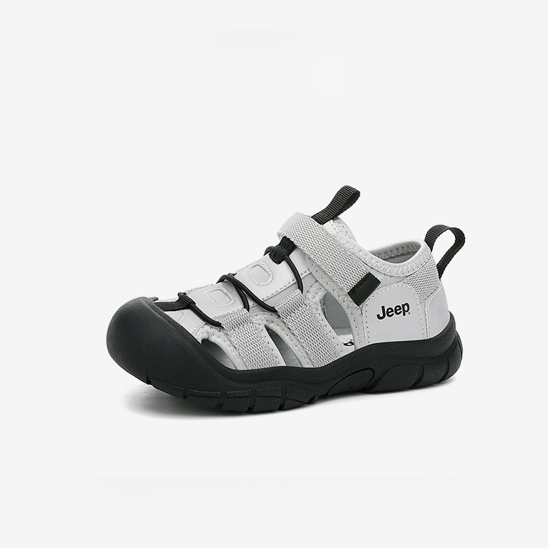 兒童夏季戶外防滑透氣包頭沙灘涼鞋