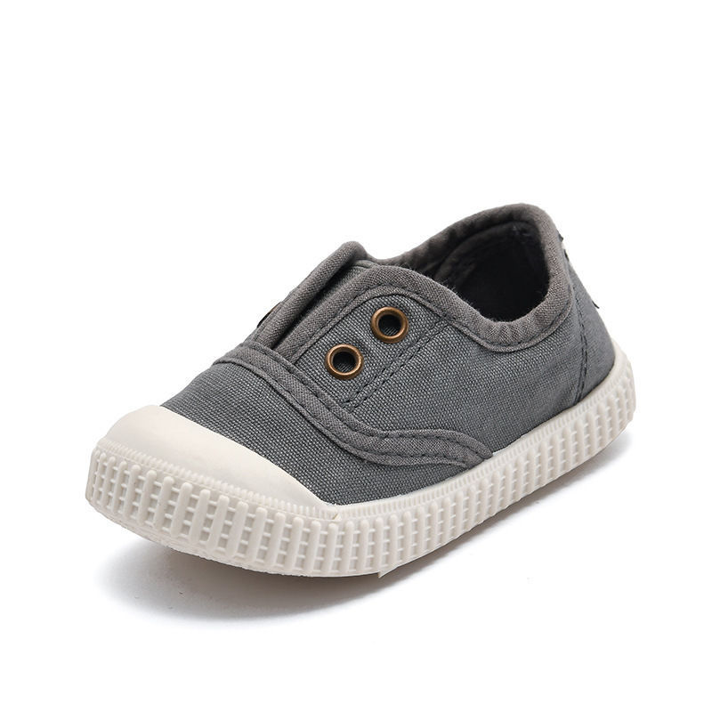 兒童春秋季韓國童鞋軟底帆布鞋