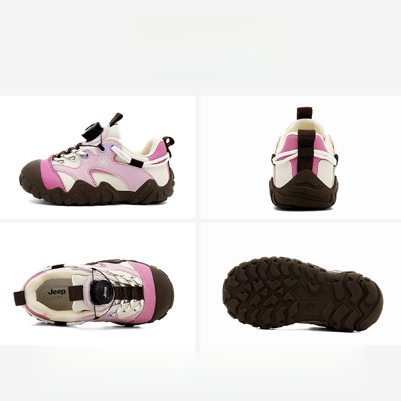 女大童旋轉紐跑步運動鞋