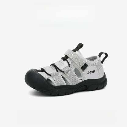 兒童夏季戶外防滑透氣包頭沙灘涼鞋