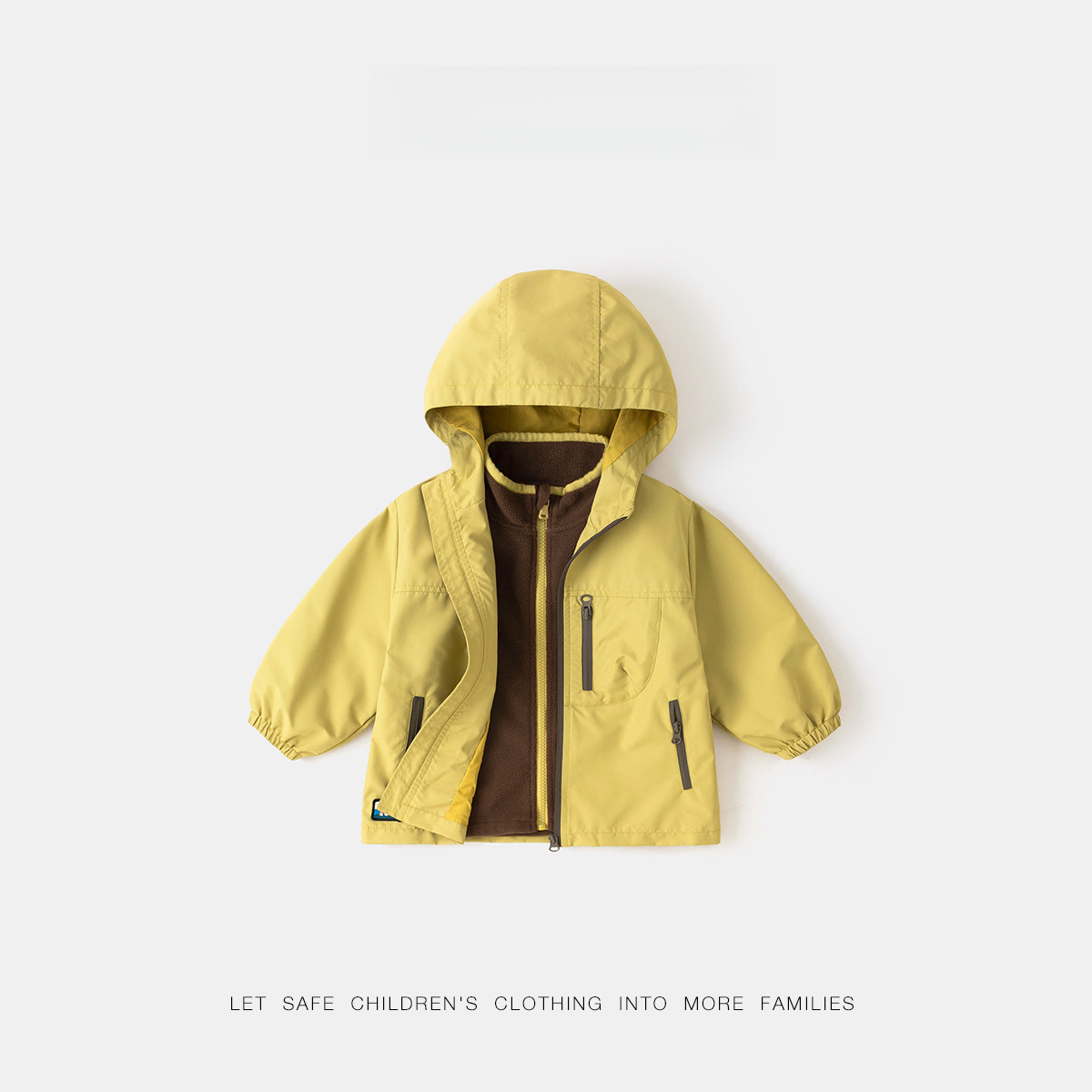 杜邦三防兒童春秋冬三穿外套