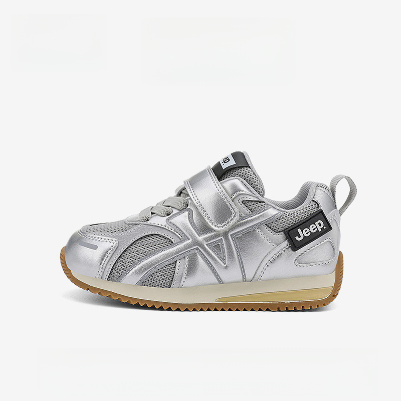 兒童春秋季透氣網面運動鞋