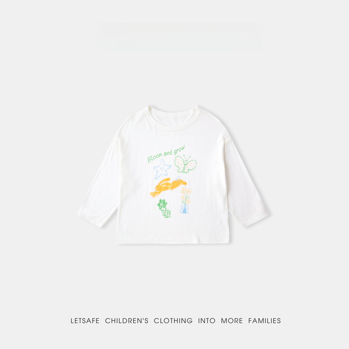 春季女童軟萌系卡通T恤