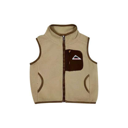 兒童搖粒絨馬甲