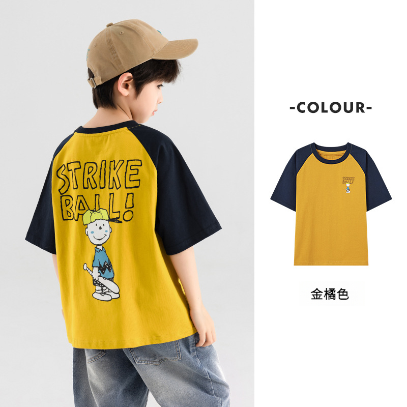 男童棒球少年輕薄T恤