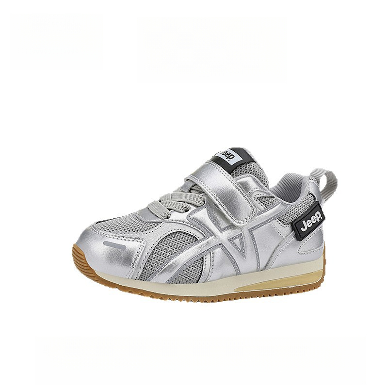 兒童春秋季透氣網面運動鞋