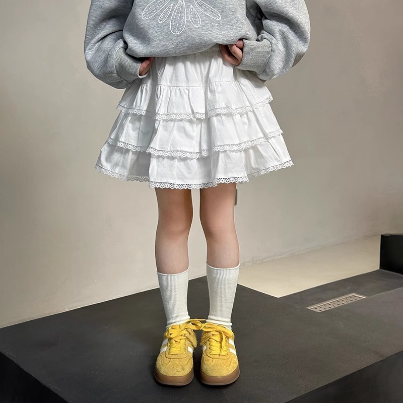 女童撞色拼接網孔連帽防曬服