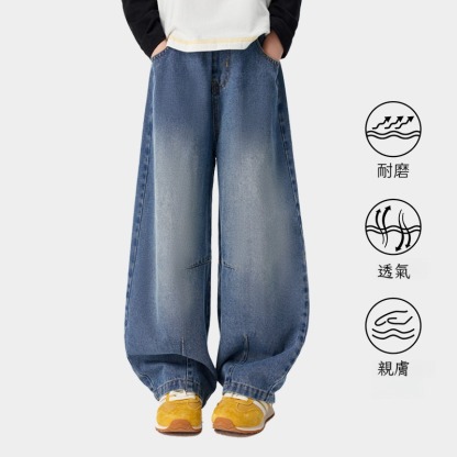 春季女童美式復古軟夾克親子外套