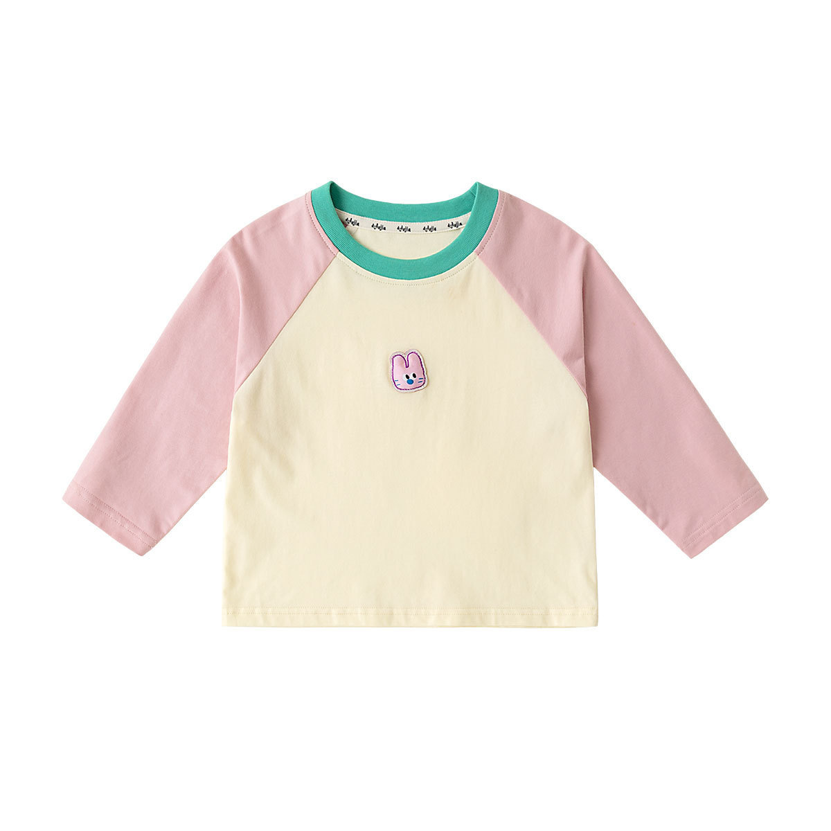 兒童春季彩虹7A抗菌打底衫長袖T恤