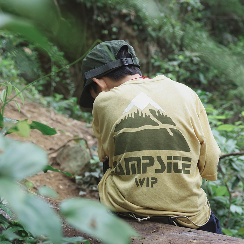 兒童山系戶外速乾T恤