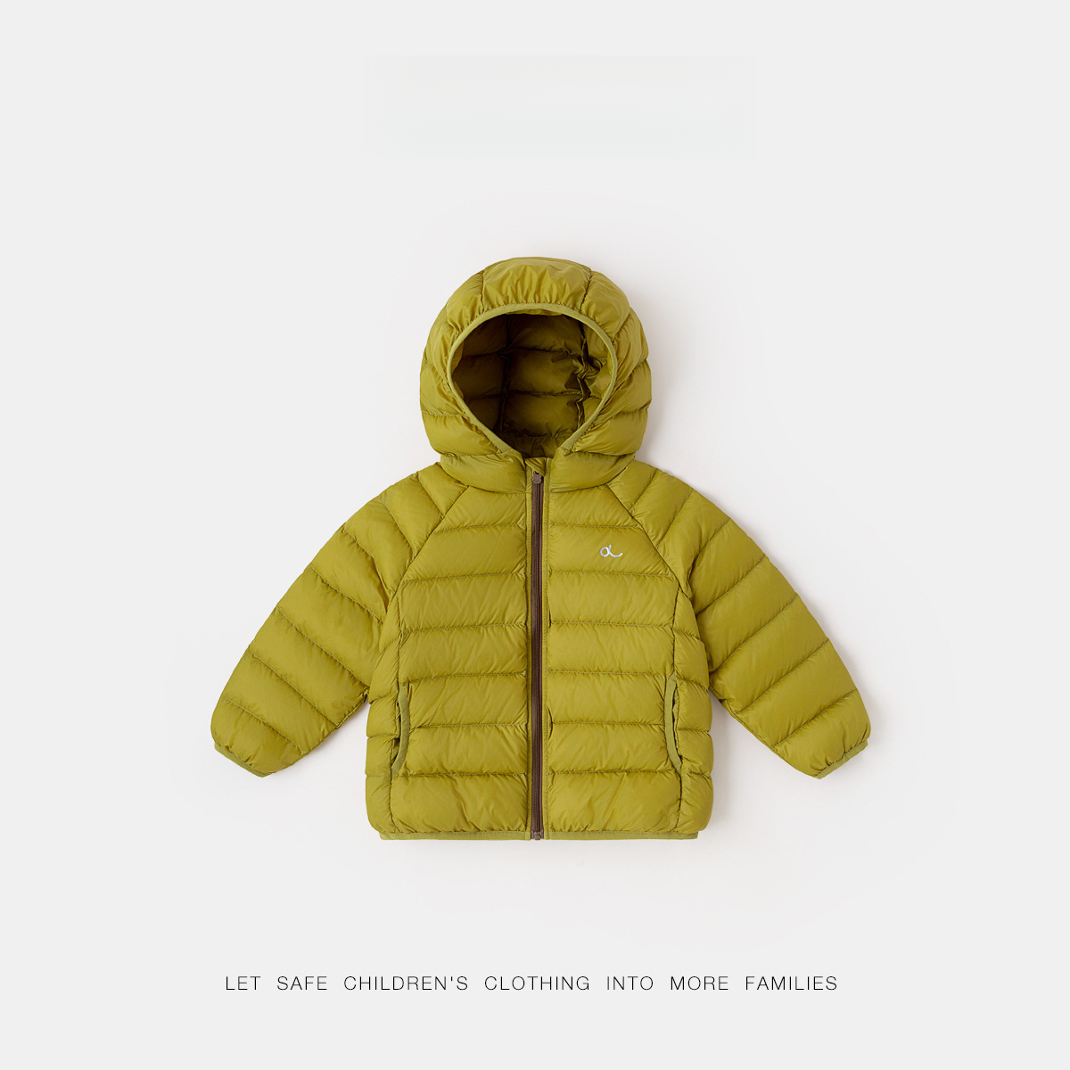 兒童輕薄秋冬羽絨服