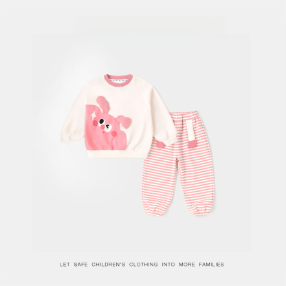 春季兒童潮流衛衣休閒褲套裝