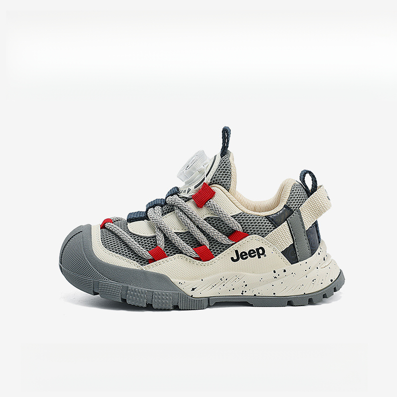 兒童秋季軟底防滑網面運動鞋