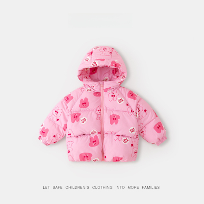 兒童冬季加厚保暖棉衣