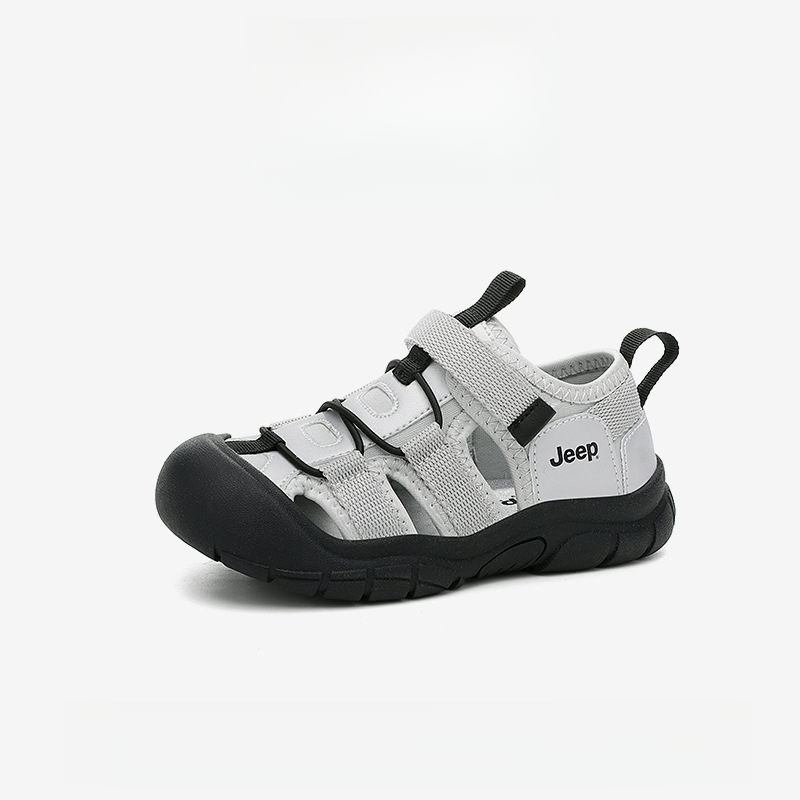 兒童夏季戶外防滑透氣包頭沙灘涼鞋