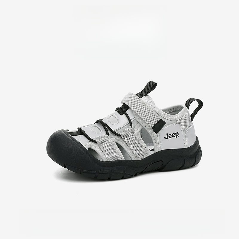 兒童夏季戶外防滑透氣包頭沙灘涼鞋