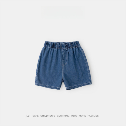 兒童百搭牛仔短褲