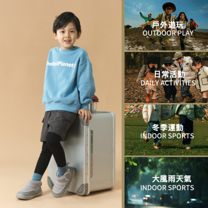 兒童冬季韓版復古雪地靴