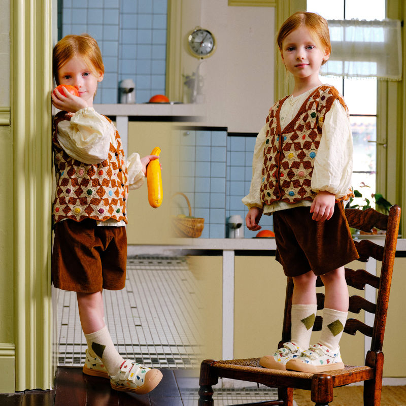 兒童春秋季新款兒童百搭帆布鞋