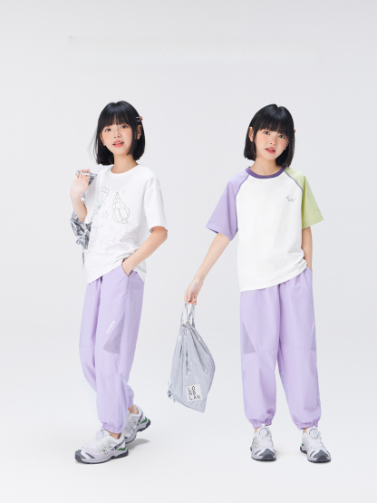 女童夏季風洞褲