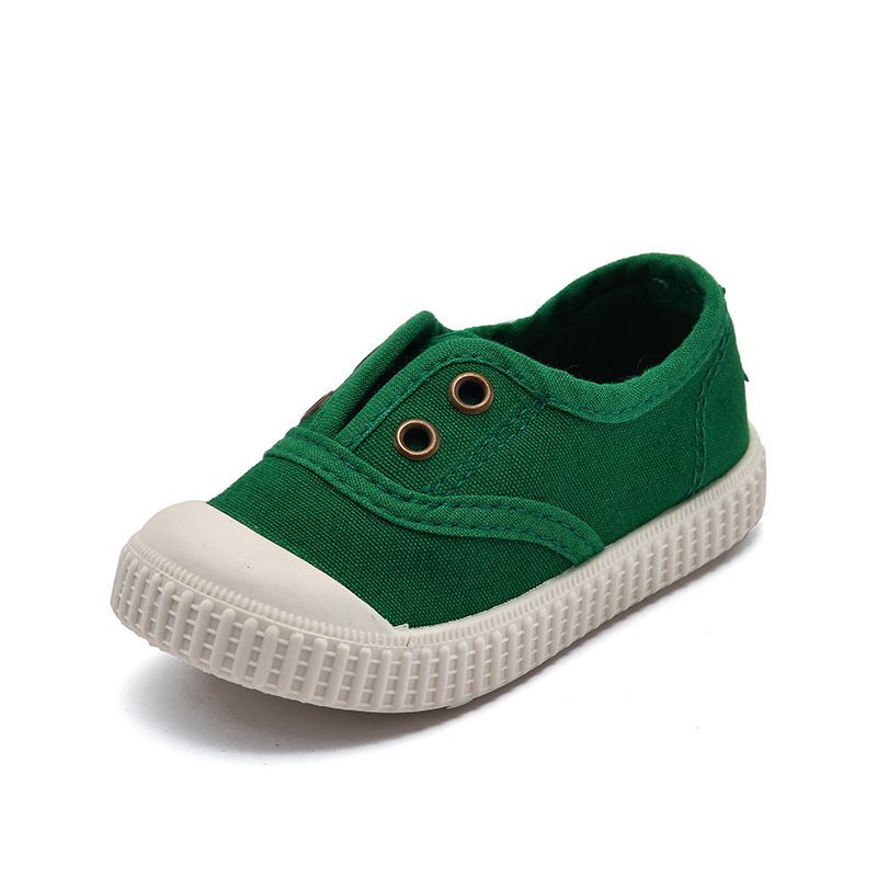 兒童春秋季韓國童鞋軟底帆布鞋