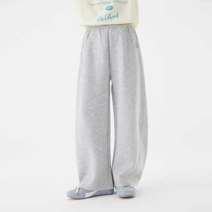 春秋女童運動彎刀褲