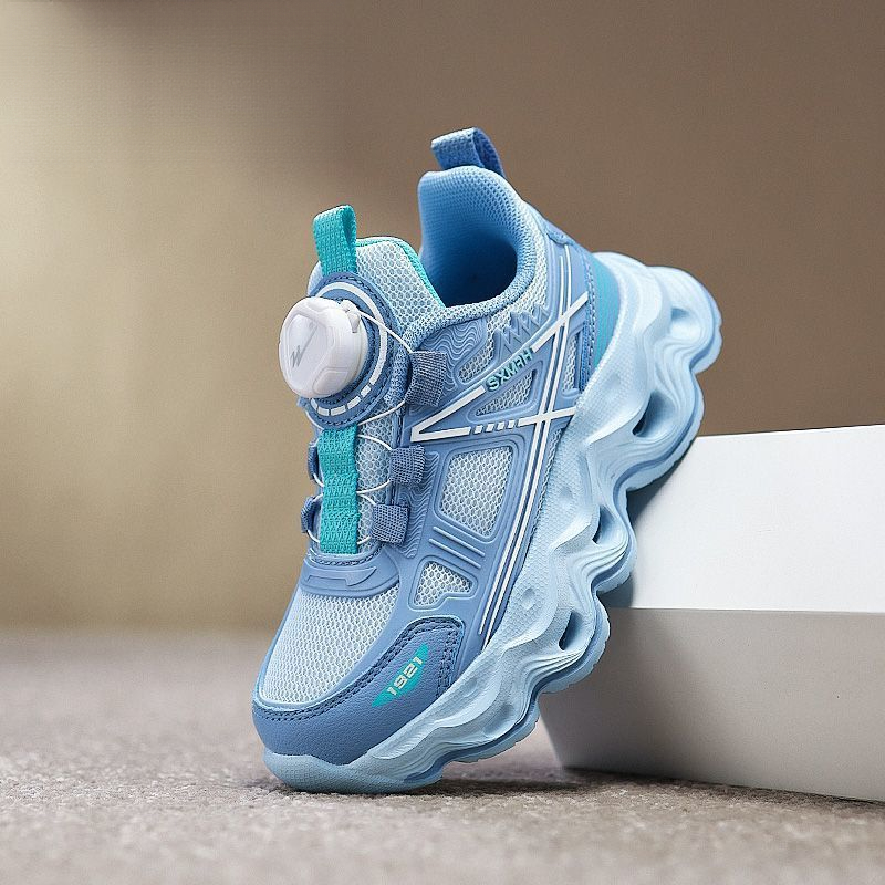 兒童新款雙網運動鞋