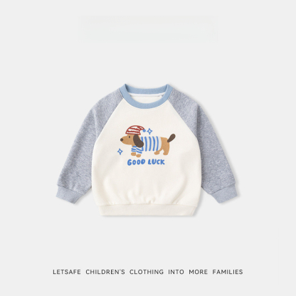 春季兒童卡通印花衛衣