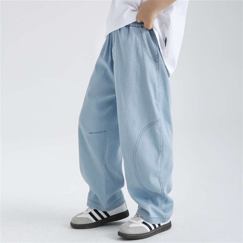 男童夏季萊賽爾天絲防蚊褲