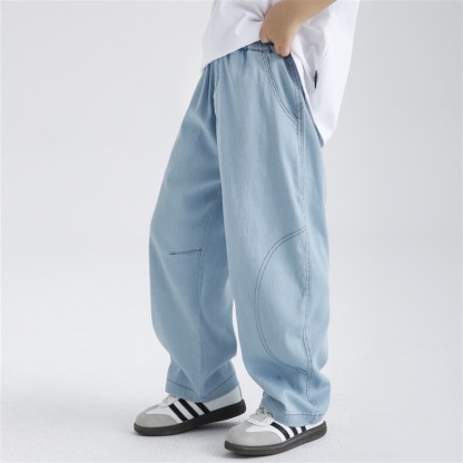 男童夏季萊賽爾天絲防蚊褲