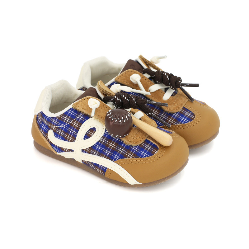 兒童春季萌趣軟底防滑耐磨運動鞋