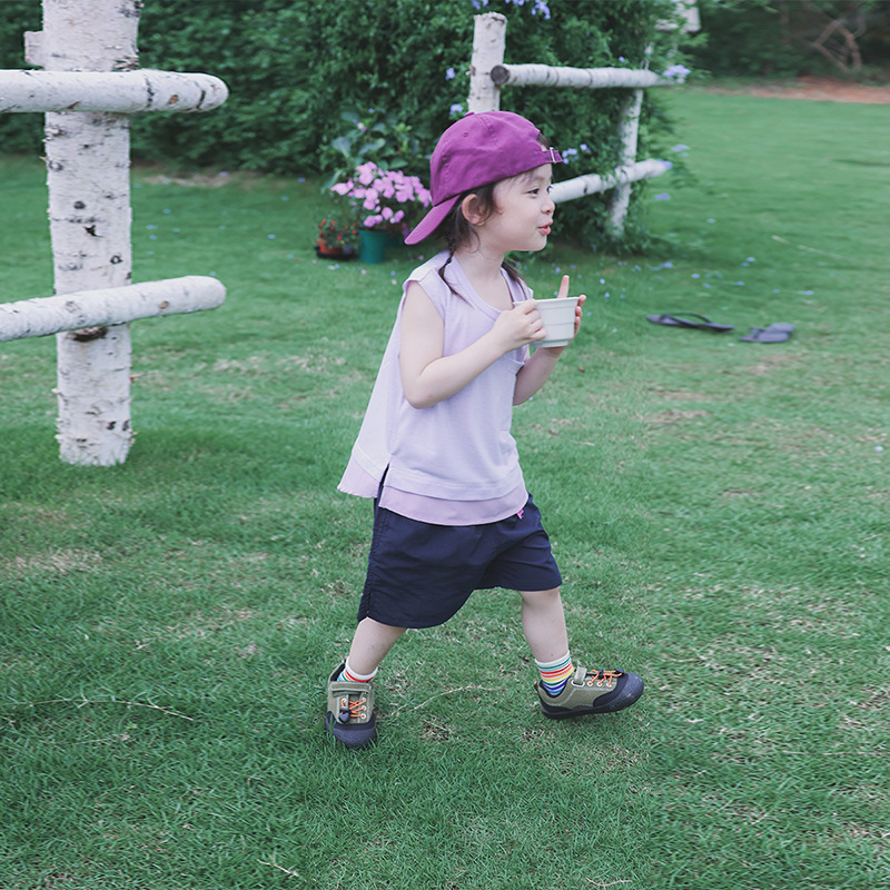 兒童吸濕排汗無袖速乾背心