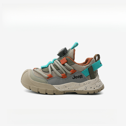 兒童秋季軟底防滑網面運動鞋